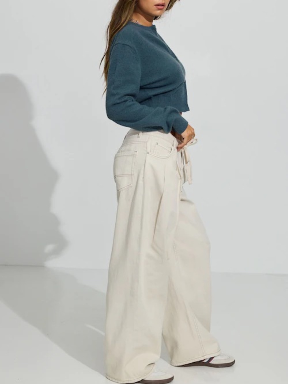 Garage Kenzie Pants - Beige 00